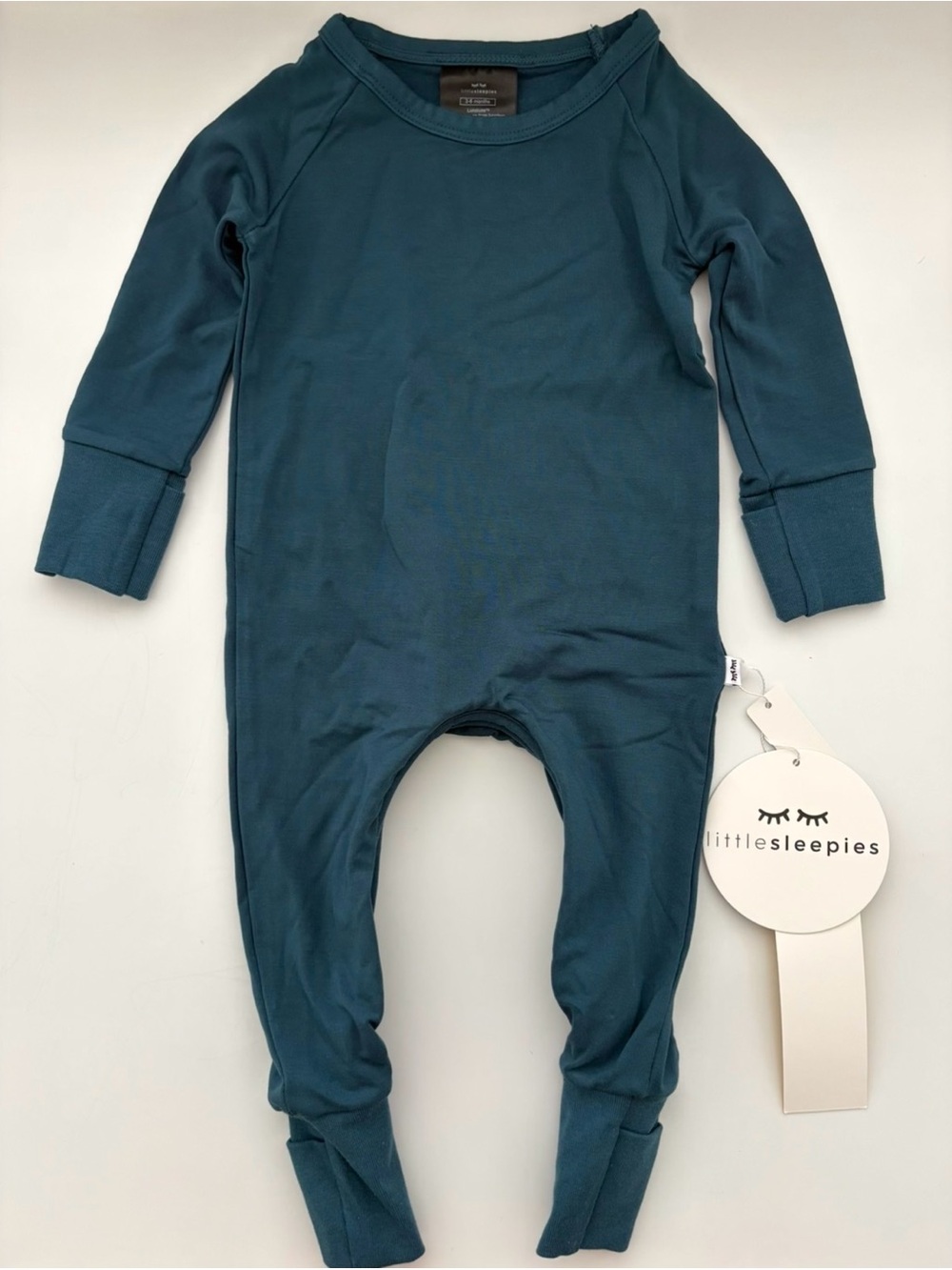 Little Sleepies Bamboo Crescent Zippy 3-6M